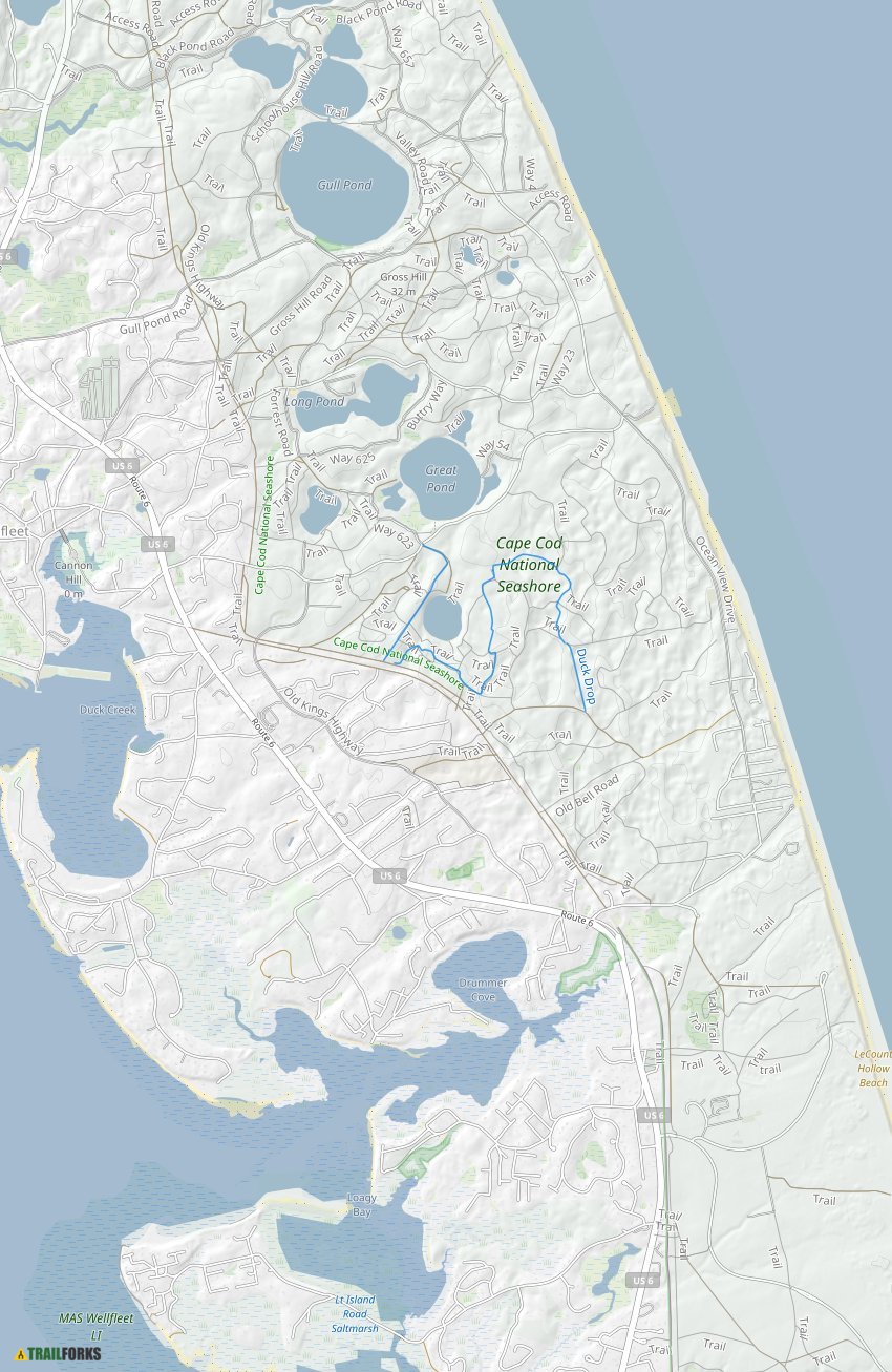 Wellfleet, Massachusetts Mountain Biking Trails Trailforks