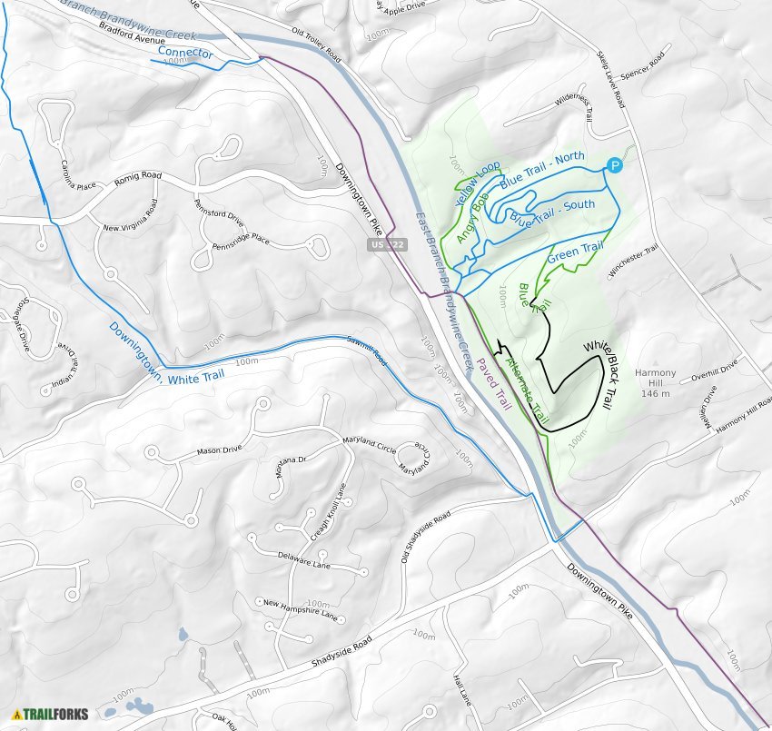 West Chester Trail Map 