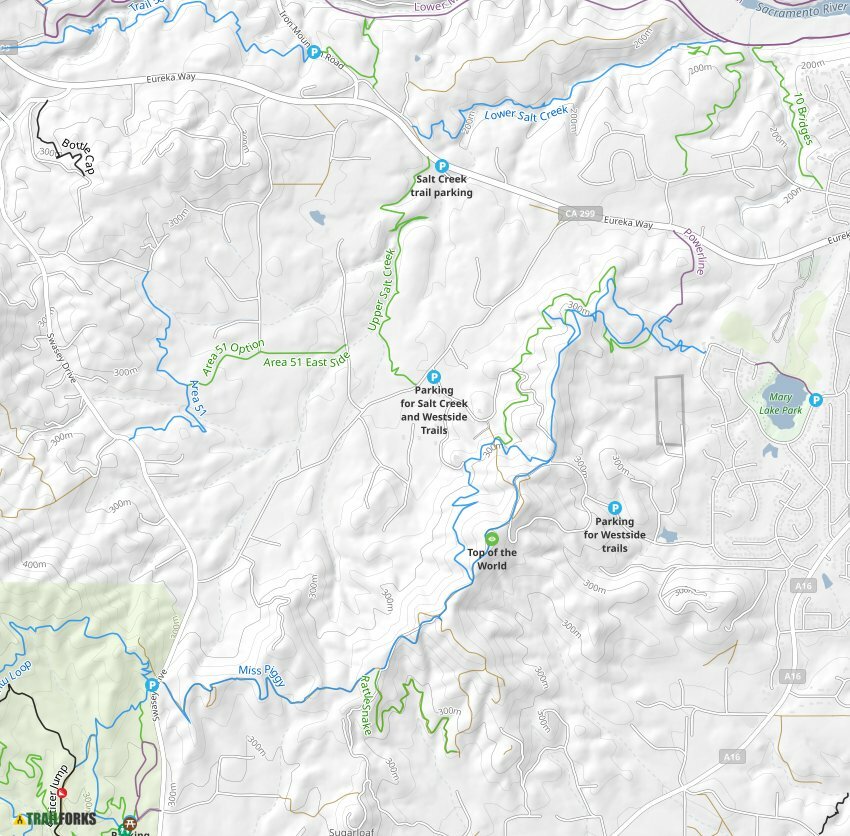 Westside/Mary Lake, Redding Mountain Biking Trails | Trailforks