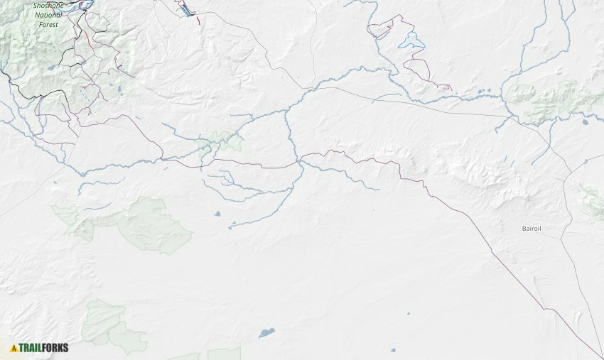 Willow Creek, Lander Skiing Trails Trailforks