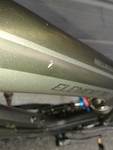 small chip on top tube from shifter.