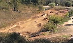 our little field of fun at the ride portugal house, DH track links into it also.