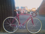 My last road bike was this. 

70's Mercian Strada Speciale conversion. Miss it badly now.