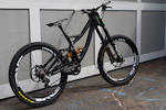 2014 S-Works Demo w/Ohlins shock, DVO Emerald, Enve rims, stem, and bars, XO cranks, XO shifter and derailer, E-13 Ti pedals, E-13 chainguide, Chris King BB, Minion DHF front and rear