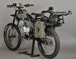 http://theawesomer.com/motoped-survival-edition/287955/  Zombie Apocalypse/Survival Mountain Bike (not my bike) http://theawesomer.com/motoped-survival-edition/287955/