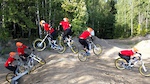 it`s not that hard to 360 even a DH bike in a small jump ;). YT industries Tues LTD