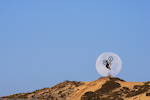 Graham Agassiz flipping the August 11th Super Moon during the 2014 Deep Summer Photo Challenge. // Shot with a Nikon D4 &amp; 600mm F4 Lens // Processed in Lightroom for basic color correction.