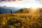 One of the most incredible sunsets i have seen during a fun riding session near Morzine.