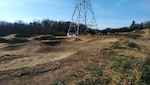 Small pump track at Cottage Grove Bike Park
