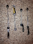 0 Quick Releases Crank Brothers, Shimano XT, XTR, Stans, DT Sw