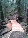Bridge Kerry and I put in on the new vedder climbing trail.  Love the S.
gary