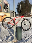 Trek Superfly 8 18,5'' with tubeless tires, Ice Spiker Pro front, Thomson stem and seatpost and RaceFace NarrowWide 36t chainring front. My winter trainer/commuter bike.