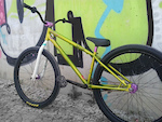 Frame    :  Specialized p 26 2013 
Fork     : Dmr trailblade 9mm  
Bars     : NS District 2013
Stem     : P series bmx style
HEADSET  : Integrated 1-1/8" threadless, Campy-style, full cartridge bearings
Grips    : ODi bmx
Barends  : ODi 
Seat     : P series bmx style 
Pedal    : Nsbikes Aerial 2012
Cranks   : 3pc. tubular heat treated Cr-Mo 8-spline, 175mm
Cassette : Singlespeed, Cr-Mo, 12t
Chain    : KMC , 1/2" x 1/8", anti-drop inner links
Tires    : Maxxis DTH 26 X 2.15
Front hub: Specialized P.Series Dirt, alloy, loose ball, 36h
Rear Hub : Specialized P.Series Dirt, alloy, cartridge bearings, 36h
Brakes   : My shoes (I hate Brake)