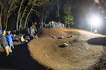 Once the bon fire was lit, it was time for a late night RC car rally session.