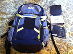 2015 Brand new M/L Evoc FR Trail bag 20L w/ back protector