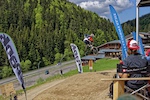 Whip off contest at La Bresse bike park  in les Vosges