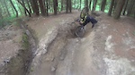Eating Dirt for the first time one of my first runs at Revolution Bike Park!