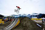 First O´Neal Rookies Slopestyle, FMB Worldtour  Bronze,  during the Kona MTB Festival Serfaus-Fiss-Ladis.ROOKIES in Tyrol, Austria, on August 8, 2014. Free image for editorial usage only: Photo by Felix Schülller.