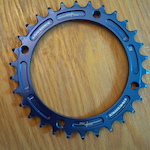 2015 Race Face Narrow Wide 30t Chain Ring 104BCD Blue