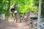 Dust was a huge part of the racing here at Windham. Nino Schurter out in front and away from the dust...