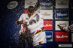Cloudy with a chance of champagne showers... That's it, that's all for Val di Sole 4X World Champs 2015.