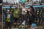 The Vet Men 30+ Series Overall Podium gave a cheers to Will Olson, whom was in third overall coming into this race. Cheers to you Will.
