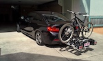 bike rack option for BMW 2 series coupé

both rides ready to roll