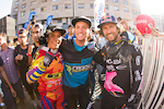 Your top 3 riders of the City Downhill World Tour in Chile.
Credits: Lars Scharl