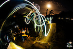 So amped we got to do this full moon shoot with the headlights on Sat eve. Justin &amp; I have had this plan for a while &amp; it finally worked out! Light trail whip over the boys having a braai (a manly version of a BBQ)