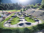 First laps on the new Velosolutions pumptrack in Leavenworth