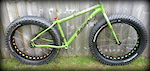 The Salsa has arrived...tacky stickers removed, now the plan of the rasta theme ?
Rasta seatclamp added, orange/green rim strips....this is going to be a bright one.