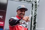 Aaron Gwin's fourth fist place trophy in six years... Good times indeed.