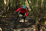 good shot from the Tas Gravity Enduro today! Getting er a bit sideways coming into the end of stage 1