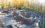 Velosolutions Asphalt Pumptrack in Neukirchen,  Austria. It was built in October 2016 and is the first ever Velosolutions Pumptrack in Austria.