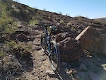 I did wind up doing the hike-a-bike on a short section or two ;-p