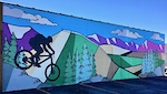 Joyride Bikes mural.