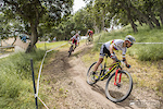 Schurter swapped leads a bit in the final laps with Anton Cooper, but for the most part, this was his race to lose.