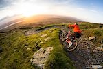Switchbacks into the sunrise, does bike life get any better!?