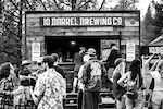 10 Barrel Brewing, the title sponsor for the event, had their mobile pub pouring ice cold brews all day long.