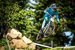 Rachel Atherton rose to Seagrave's qualie challenge, taking the win by a convincing 5 seconds.