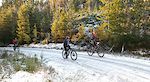 Strathpuffer 24 hour bike race, 19/20 January 2019. Pictures taken Saturday between 15:06 and 15:23.