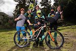 The 2019 Commencal/100% World Cup DH squad. ©COMMENCAL/Nico Brizin