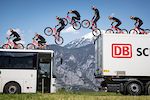 Fabio Wibmer performs during the Shoot of Wibmers Law in Innsbruck, Austria on June 4, 2019 // Philip Platzer/Red Bull Content Pool // AP-21KD4A7R51W11 // Usage for editorial use only //