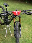 Charlie Mullins' GNCC EMTB bike with the ACERBIS X-ELITE handguards