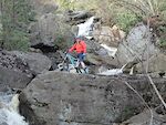 One of the creek crossings