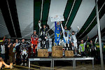 The podium at the 2008 US Open--Picture by Ian Hylands