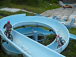 riding the water slideS