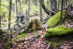 Some Juniors can be as fast as stylished, even in the slippery woods.