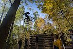 Air DH, Whip-Off and Best Trick durant le Marmota Fest 2021. Quebec City Mountain Biking. Rider: Sébastien Lafontaine.