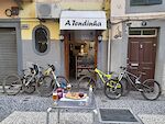 Madeira Trailforks biggest contributor's bar, Cliogtt, in the center of Funchal, a place where riders are welcome and can ask questions about how to enjoy Madeira Island better, is a LOCAL bar. ( A tendinha )
